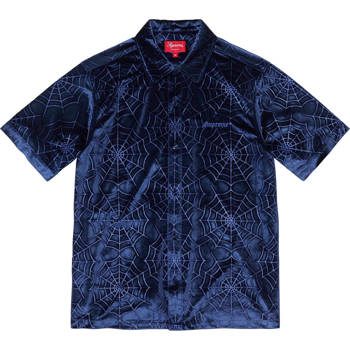 Spider Web Velvet S/S Shirt view 5